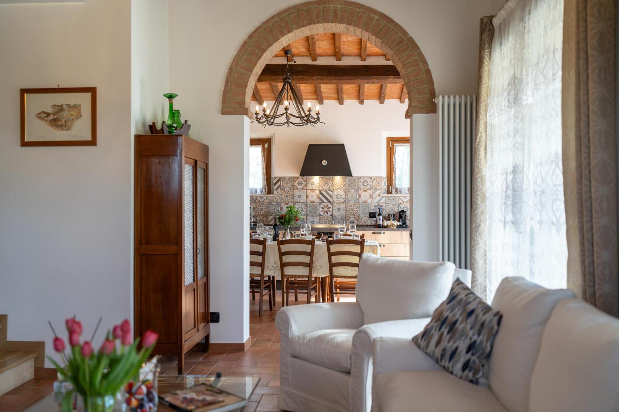 La Capanna Di Elfo Luxury Villa View Сиена Экстерьер фото